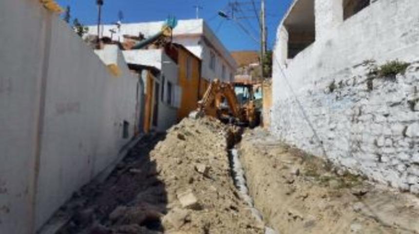 S&ouml;ke&rsquo;de Yağmur Suyu Hattı &Ccedil;alışmaları