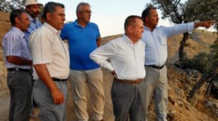 S&ouml;ke Dağ K&ouml;yl&uuml;s&uuml;n&uuml;n Zeytinliklere Ulaşmaktaki Sıkıntısı &Ccedil;&ouml;z&uuml;l&uuml;yor