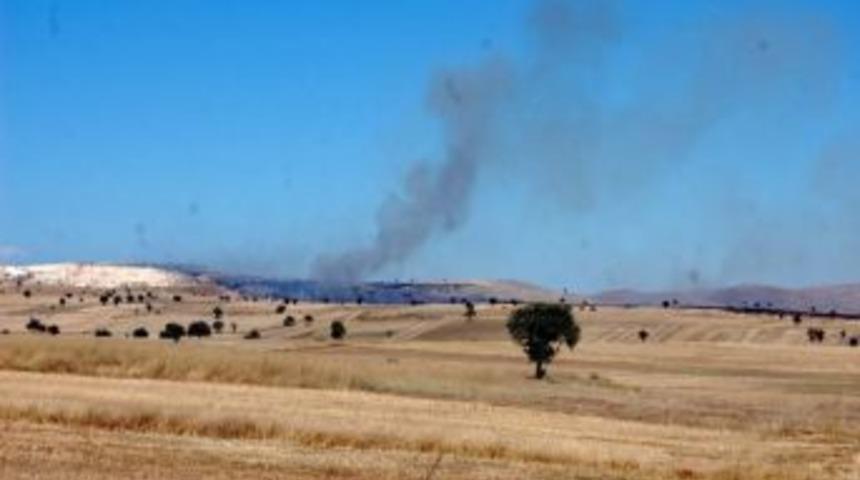 Bozüyük’te Anız Yangını