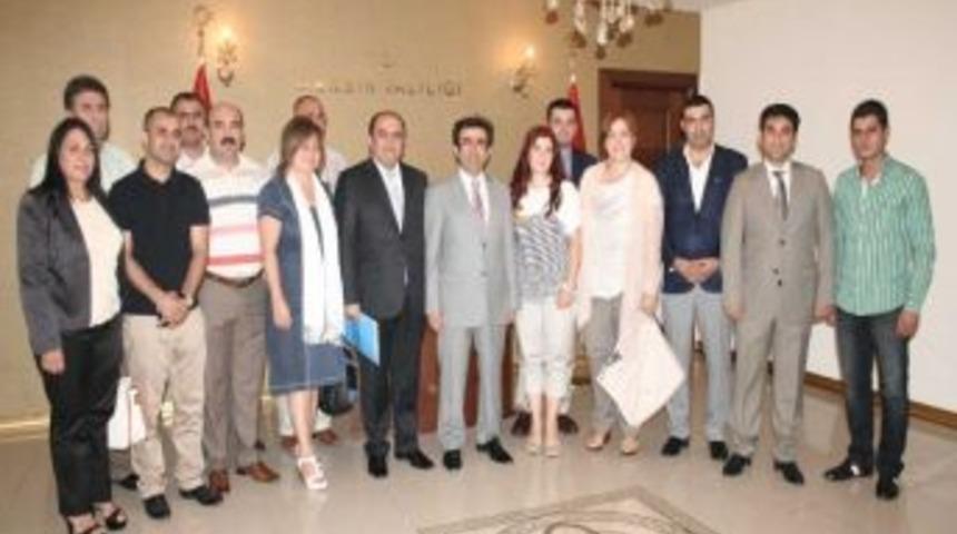 Tısiad Y&ouml;netiminden Vali G&uuml;zeloğlu&rsquo;na Ziyaret
