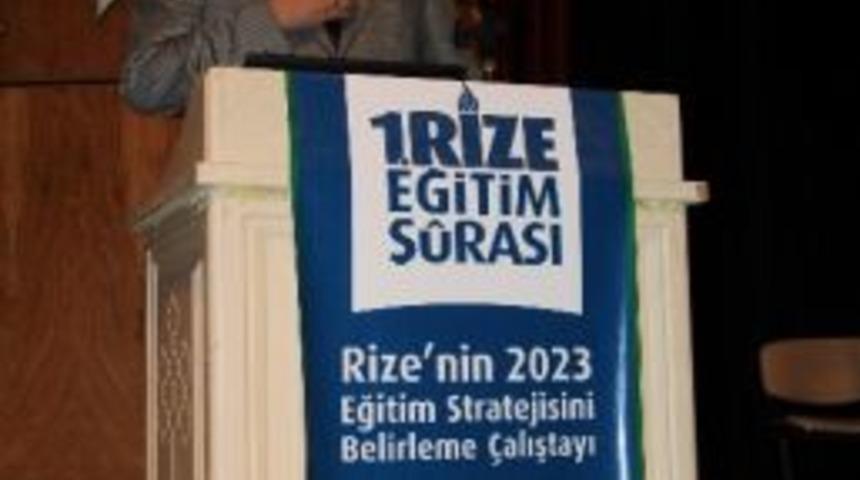 Rize’de Eğitim Şurası Başladı