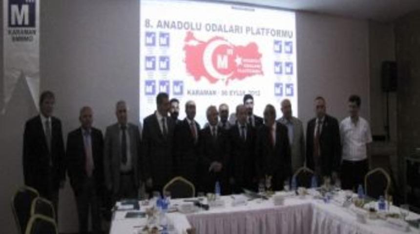 8.anadolu Odalar Platformu Karaman'da Yapıldı