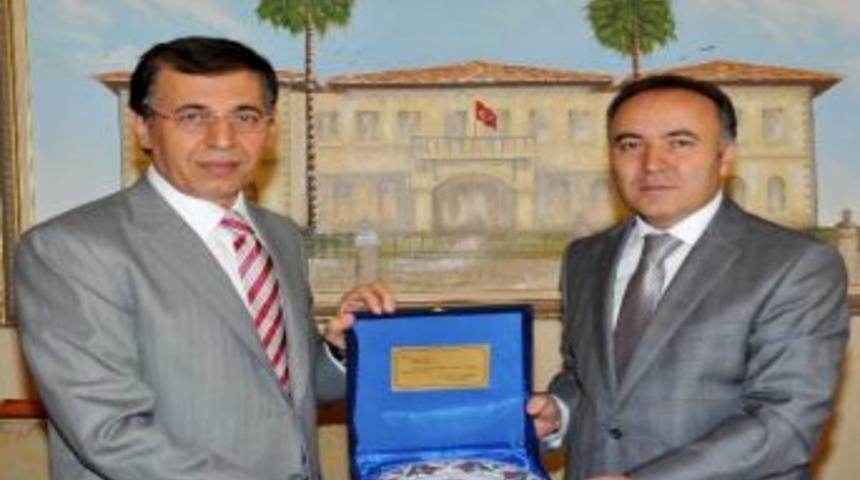 Vali Altıparmak&rsquo;a Veda Ziyareti