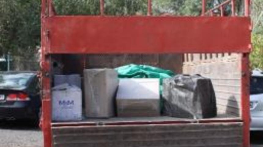 Kars&rsquo;ta 5 Bin 900 Paket Ka&ccedil;ak Sigara Yakalandı