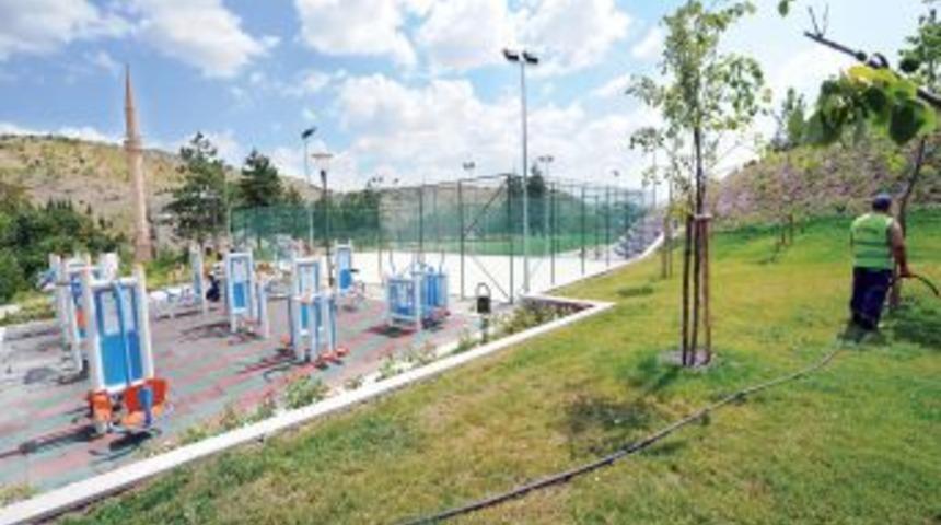 B&uuml;y&uuml;kşehir&rsquo;den Protokol Yolu &Ccedil;evresine 12 Bin Metrekarelik Park