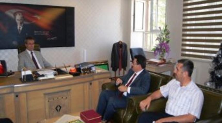 Aktif-sen'den İl Milli Eğitim M&uuml;d&uuml;r&uuml; Pala&rsquo;ya Ziyaret