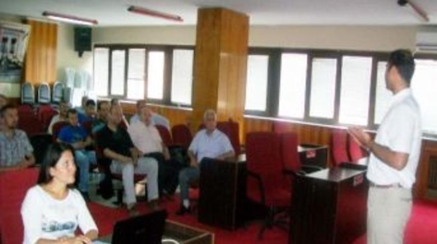 Esnaf Odasından &Uuml;yelerine Meslek Semineri