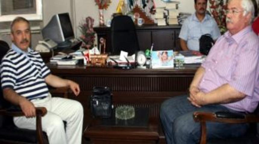 Aydın Mhp&rsquo;den T&uuml;rk-eğitim Sen&rsquo;e Ziyaret