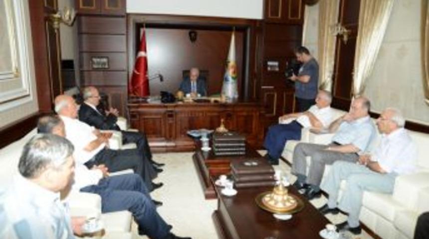 İl M&uuml;ft&uuml;s&uuml; G&ouml;k&ccedil;e'den Aldırmaz'a ziyaret