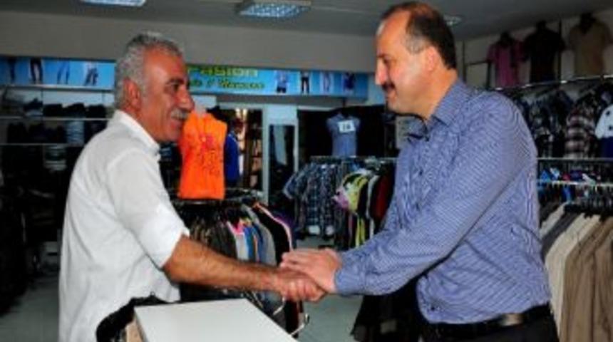 Başkanı Akg&uuml;l&rsquo;&uuml;n Esnaf Ziyaretleri
