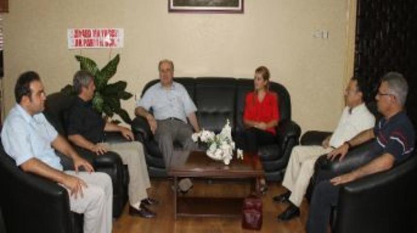 Yağcı Seyhan Kaymakamı Ahmet &Ccedil;ınar&rsquo;ı Ziyaret Etti