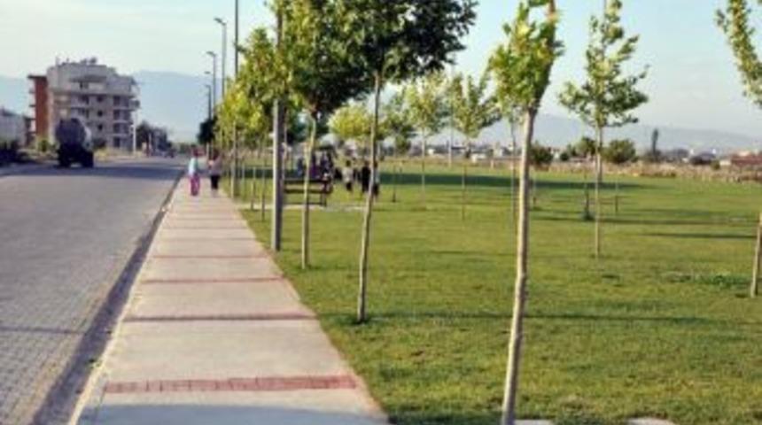 Salihli Yeşil Alanlarıyla Beğeni Topluyor