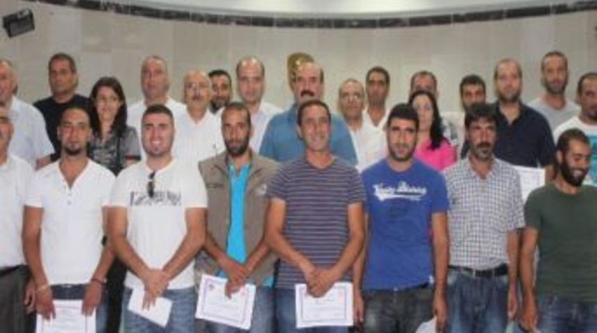 Ağır İş Makineleri Operat&ouml;rl&uuml;ğ&uuml; Kursu Sertifikaları Verildi