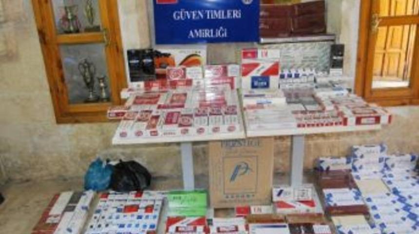 Şanlıurfa'da 160 Paket Ka&ccedil;ak Sigara Ele Ge&ccedil;irildi