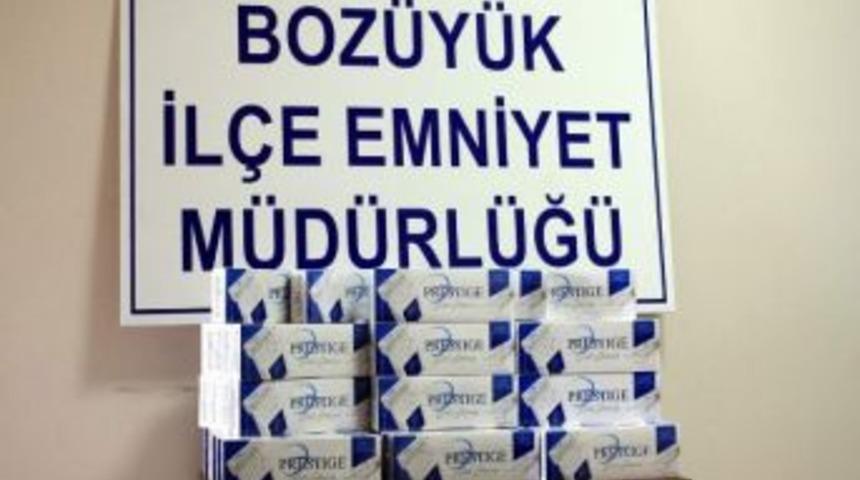 Boz&uuml;y&uuml;k&rsquo;te Ka&ccedil;ak Sigara Operasyonu