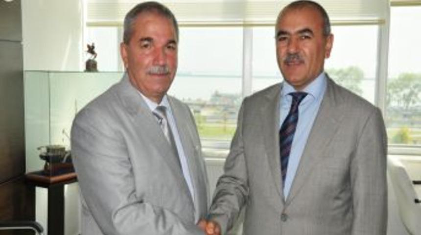 Başkan Demirtaş'tan, Kaymakam Narinoğlu'na Ziyaret