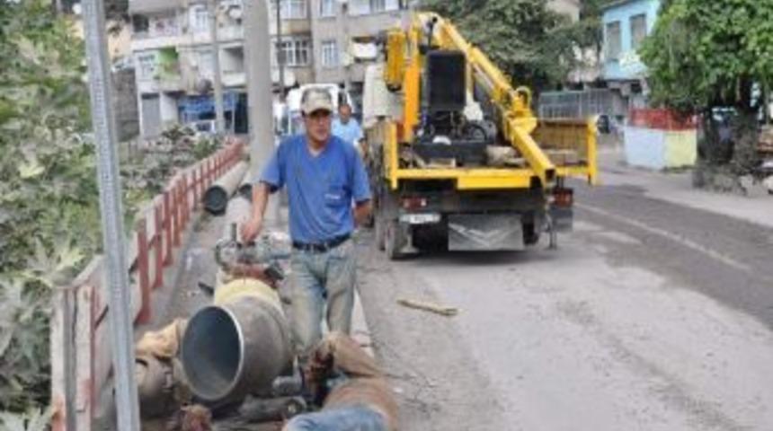 Doğalgaz &Ccedil;alışmaları S&uuml;r&uuml;yor