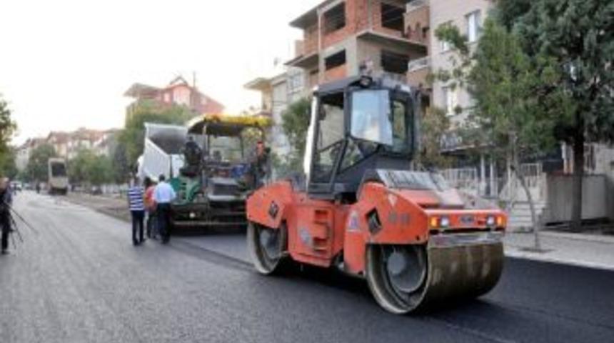 Isparta'da Asfalt &Ccedil;alışmaları Devam Ediyor