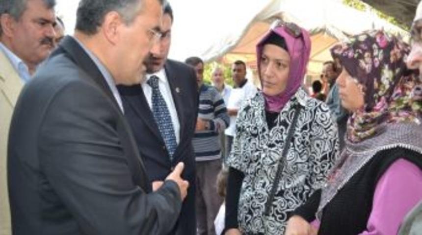Milletvekili Ulupınar Ve Vali Ayyıldız&rsquo;dan Şehit Ailesine Ziyaret