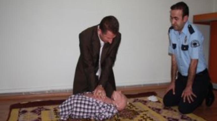 Erzincan&rsquo;da Emniyet M&uuml;d&uuml;rlerine İlkyardım Kursu