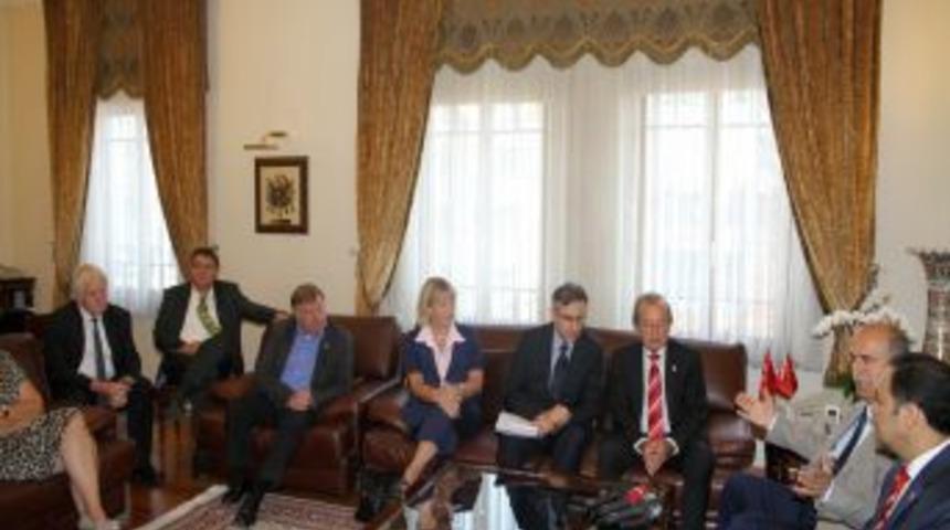Hessen Eyalet Meclisi Y&ouml;netimi Vali Harput&rsquo;u Ziyaret Etti