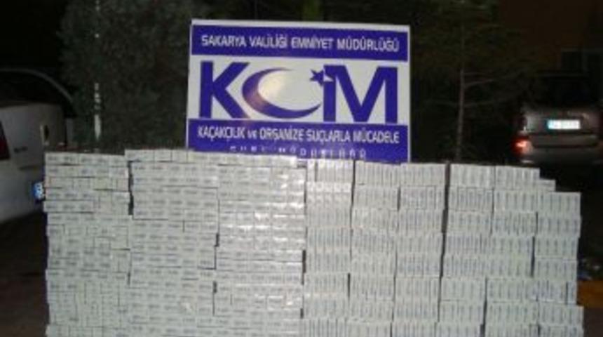 Yolcu Otob&uuml;s&uuml;nden 5 Bin Paket Ka&ccedil;ak Sigara &Ccedil;ıktı