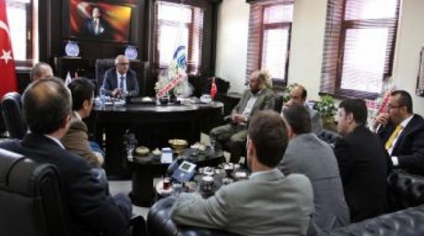 B&ouml;lge Barosundan Rekt&ouml;r Budak&rsquo;a Ziyaret