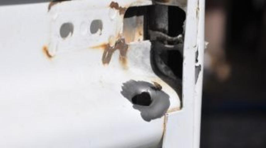 Beyt&uuml;şşebap&rsquo;taki Polis Lojmanlarına Saldırı