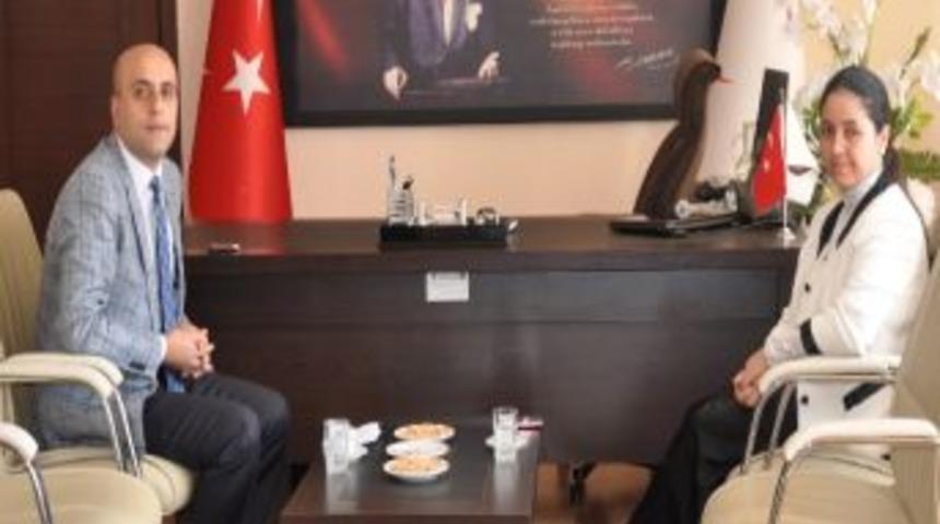 Ağır Ceza Reisi Sonay'dan İl Sağlık M&uuml;d&uuml;r&uuml;ne İade-i Ziyaret