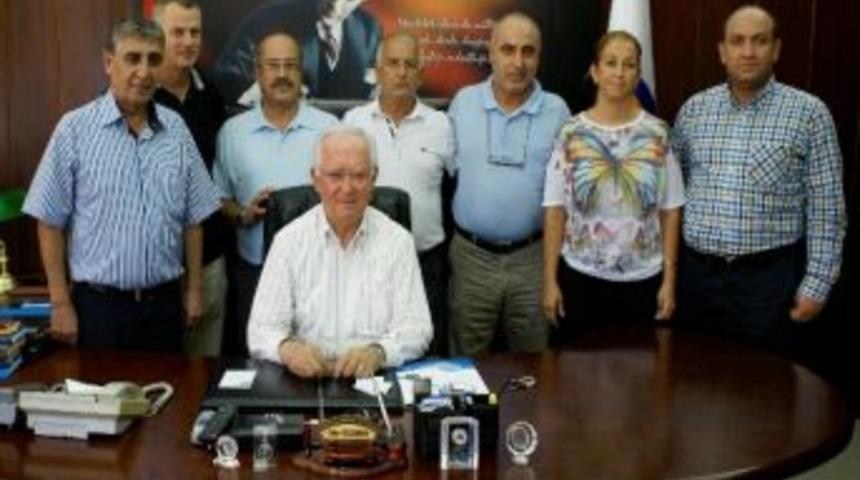 Mersin Askf Y&ouml;netimi Başkan Yıldırım&rsquo;ı Ziyaret Etti