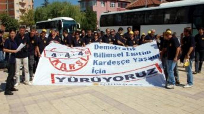 Boz&uuml;y&uuml;k&rsquo;te 4+4+4 Protesto Edildi