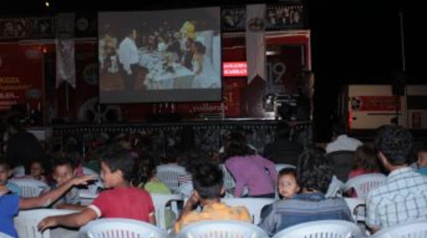 Gezici sinema Harran'da