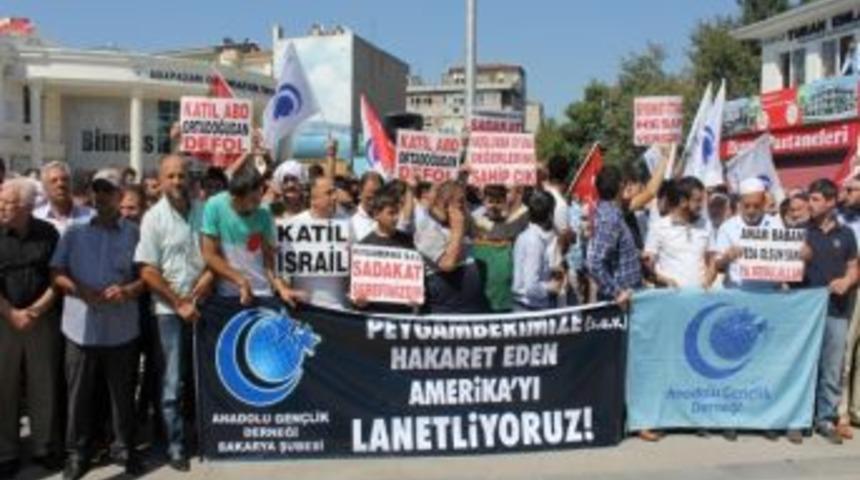 Agd Sakarya Şubesi M&uuml;sl&uuml;manlara Hakaret İ&ccedil;eren Filme &Ouml;fke Yağdırdı