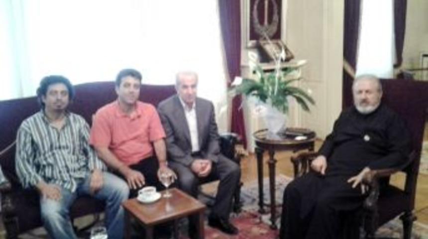 Silvanlılar Aram Ateşyan'ı Ziyaret Etti