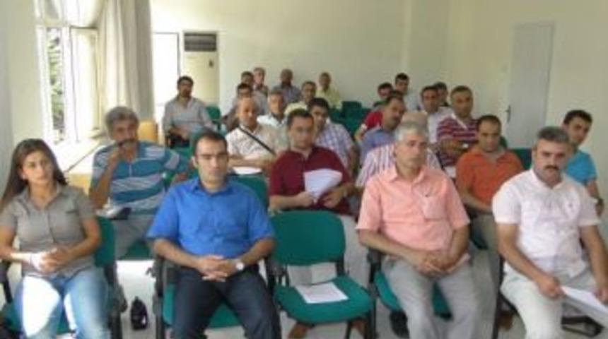 Su &Uuml;r&uuml;nleriyle İlgili Toplantı Yapıldı