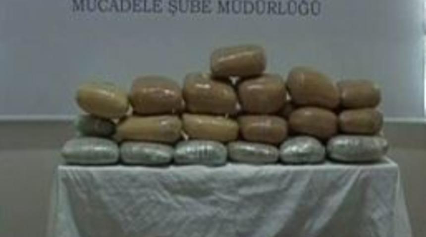Kayseri&rsquo;de 51 Kilo 322 Gram Esrar Maddesi Ele Ge&ccedil;irildi