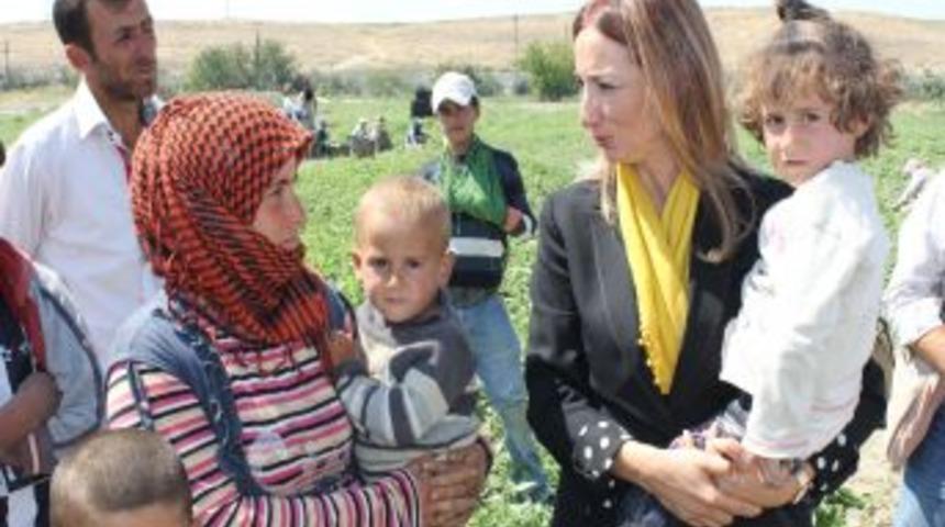 CHP'li Nazlıaka, Beypazarı'nda Mevsimlik Iş&ccedil;ilerin Sorunlarını Dinledi