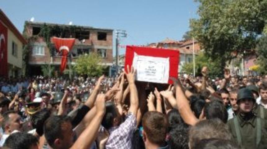 Balıkesir'deki Şehit Cenazesi