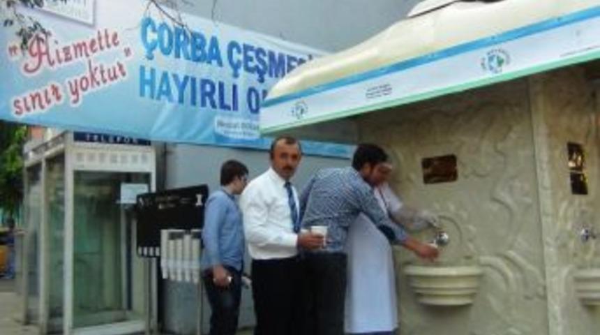 İzmit&rsquo;te &Ccedil;orba &Ccedil;eşmelerine Yoğun İlgi