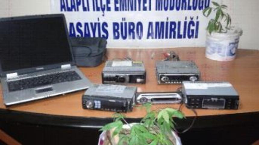 Alaplı'da Oto Fareleri yakalandı