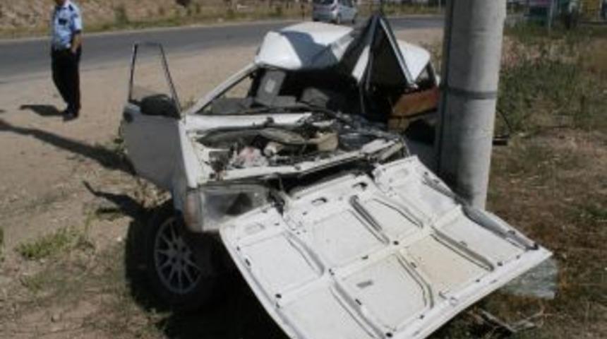 Afyonkarahisar&rsquo;da Trafik Kazası: 3 Yaralı