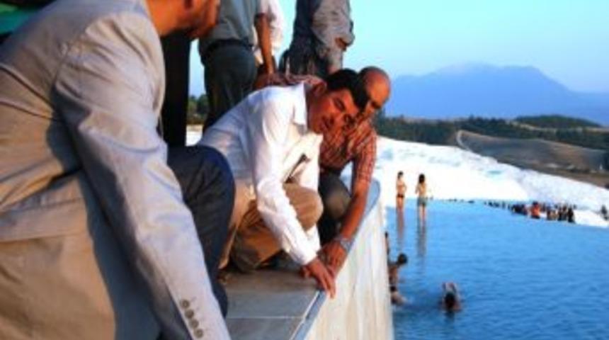 Pamukkale Projelerine Vali Demir&rsquo;den İnceleme