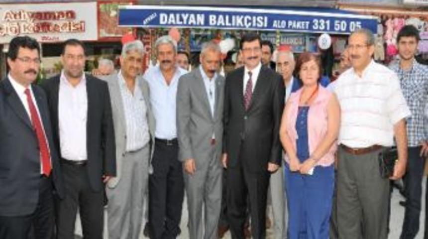 Başkan Ak Ke&ccedil;i&ouml;ren'deki Yeni Balık&ccedil;ının A&ccedil;ılışına Katıldı
