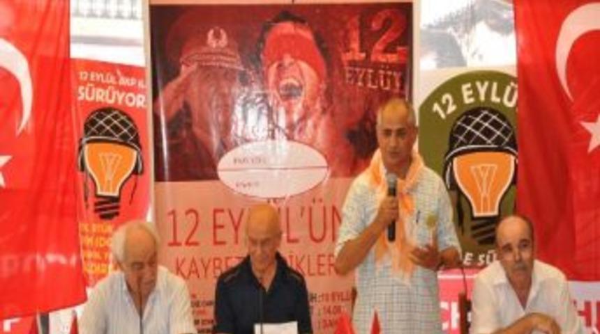 Aliağa'da "12 Eyl&uuml;l'&uuml;n Kaybettirdikleri" Konulu Panel Yoğun İlgi G&ouml;rd&uuml;