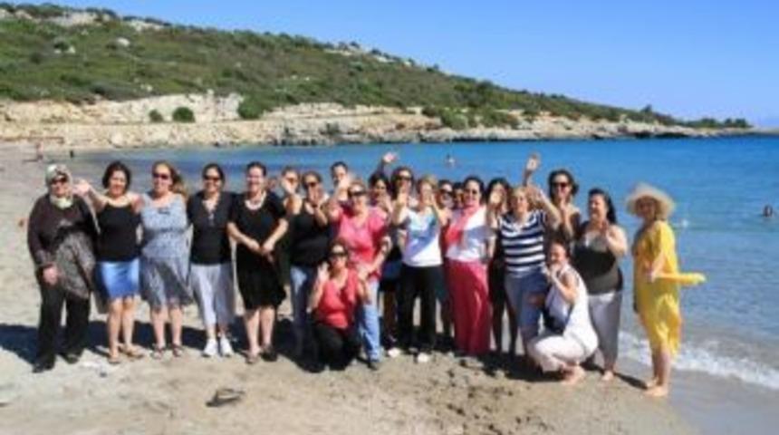 Konaklılar Denizle Moral Buldu