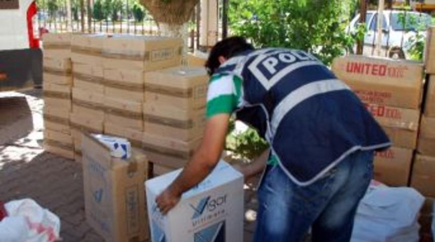Adıyaman&rsquo;da 60 Bin Paket Ka&ccedil;ak Sigara Ele Ge&ccedil;irildi
