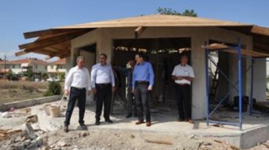 Sepetlipınar&rsquo;a şık &ccedil;ay bah&ccedil;esi