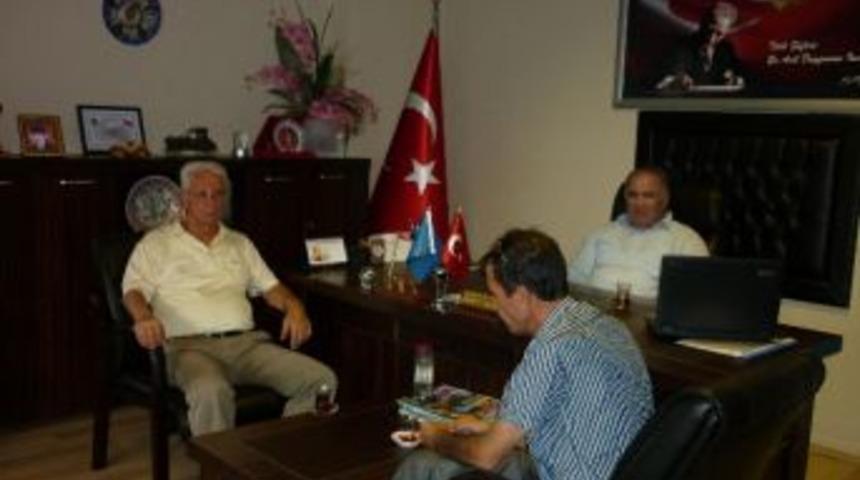 Şof&ouml;rlerin Genel Başkanı Milas&rsquo;ı Ziyaret Etti