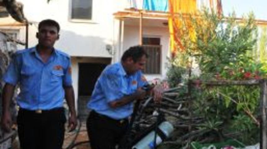 Bodrum Katındaki Yangında 1 Kişi Dumandan Zehirlendi
