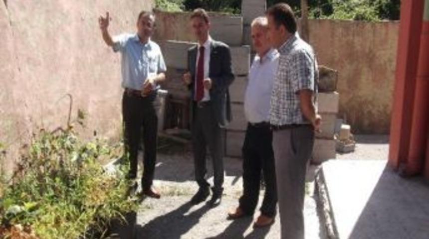 Milli Eğitim Bakanlığı M&uuml;fettişleri Kasımlı İlk&ouml;ğretim Okulunu İnceledi